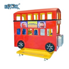 Kids Arcade Carnival Kiddie Rides Electric Video Mini London Bus 3 Players