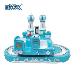 Coin Operated Round Castle Train Kiddie Rides For Amusement Park