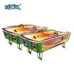 Sport Arcade Kids Electronic Amusement Lottery Coin Operated Game Machine Curved Surface Air Hockey Table