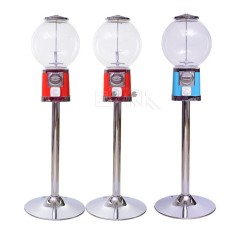 Coin Operated Bubble Toy Capsule Machine On Stand Gashapon Toys Vending Machine