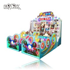 Indoor And Outdoor Approved Toss Coin Super Fun Amusement Park Carnival Booth Game Machine Equipment