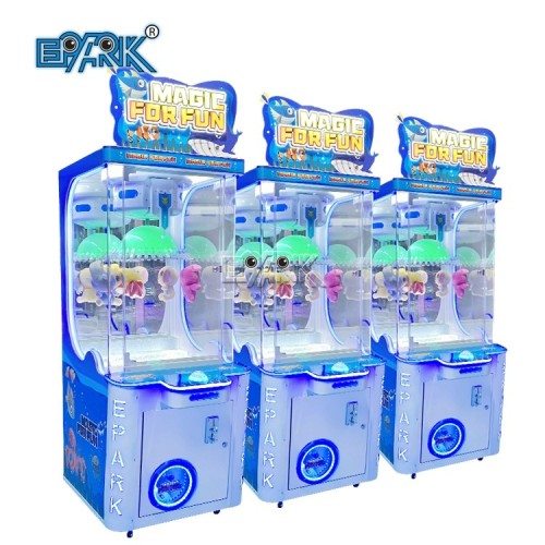 Indoor Arcade Machine Prizes Vending Game Machine Magic For Fun Coin Operated Clip Prizes Game Machine