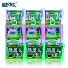 Amusement Park Game Machine Arcade Coin Operated Happy Soccer 3 Football Game Machine For Kids