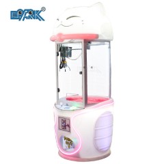 Amusement Park Coin Pusher Cut Cate Arcade Crane Claw Machine For Kids