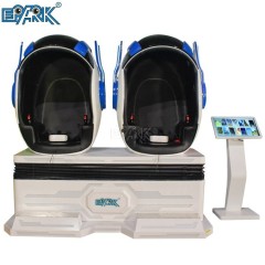 2 Seater 1 Seat Romania Amusement Rides High 7d Hologram Projector Game Project 9d Virtual Reality