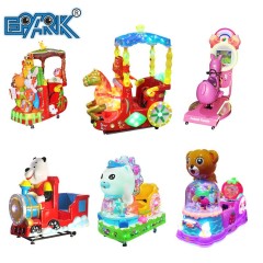 Shopping Mall Coin Operated Kiddie Ride Children Electric Swing Car Video Game Machine