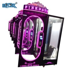 Coin Operated Arcade Game Machine Pink Date Cut Ur Prize Vending Prize Machine