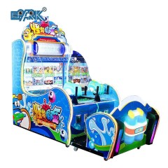 Double Players Coin Operated Water Shooting Game Machine Ticket Redemption Game Machine