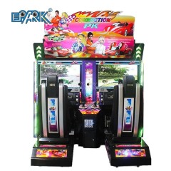 Kids Game Zone Electric Arcade Coin Operation Two Player Video Car Racing Simulator Game Machine