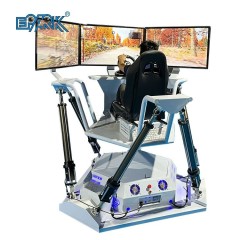 Amusement Park Simulation Rides Vr Racing Simulator Arcade Car Driving Virtual Reality Motion 9d Vr Racing Game Machine
