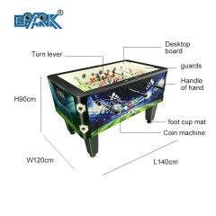 Indoor Mdf Pub Game Room Sports Foosball Table Hand Football Game Table Soccer