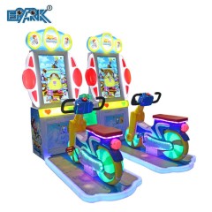 32 Inch Screen Coin Operated Rides On Car Riding Bike Simulator Video Game Machine For Kids