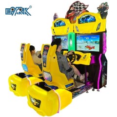 Coin Operated Coin Pusher Amusement Car Racing Arcade Rides On Car Game Machine Driving Simulator Gaming Machine