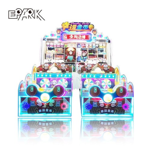 Indoor And Outdoor Approved Toss Coin Super Fun Amusement Park Carnival Booth Game Machine Equipment