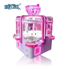Coin Pusher 4 Person Doll Machine Plush Crane Toy Vending Claw Game Machine Toy Gift Claw Crane Machine