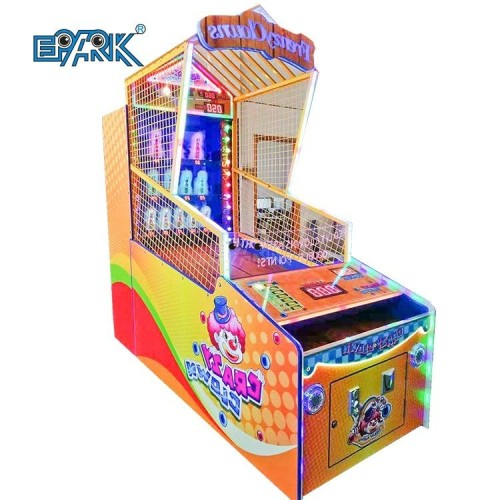 Indoor Sport Coin Operated Arcade Crazy Animals Redemption Game Machines Thowing Ball Game For Amusement Park For Sale