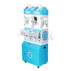 Mini Double Gift Machine coin pusher game machine video game machines lottery ticket for sale