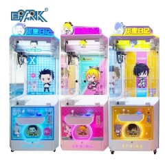 Amusement Park Claw Vending Machine Minimquina De Garras Expendedora Mini Claw Machine With Bill Acceptor