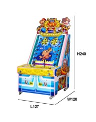 Coin Operated Prize Redemption Arcade Machine Tickets For Sale