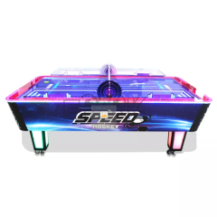 Electronics Air Hockey Table l Size Curved Table Classic Air Hockey Table Coin Pull Game Machine