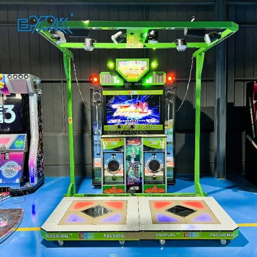 Amusement Park 47 Inch Dancing Machine Coin Operated Game Machine Juego Arcade Two Person Somatosensory Dancing Machine