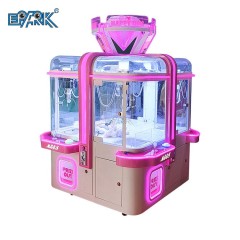 Coin Operated Arcade Claw Machine 4 Players Toy Crane Machine