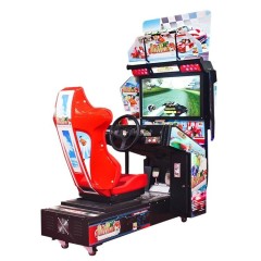 Coin Operated Outrun 32 Inch HD Arcade Car Racing Game Machine