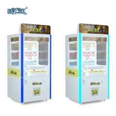 Coin Operated Crane Vending Golden Key Master Machine With Bill Acceptor