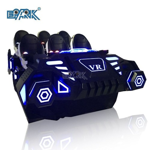 Cool Family 6 Seats Spaceship 9d VR Game Machine Cinema Theme Park