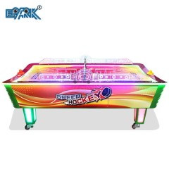 Curved Face Air Hockey Table Adult Coin Operated Machine Air Hockey Table Game Machine