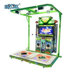 47 Inch Lcd Game Room Indoor Dance Revolution Juego Arcade Music And Dancing Coin Operated Game Machine For Sale