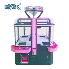 Coin Pusher 4 Person Doll Machine Plush Crane Toy Vending Claw Game Machine Toy Gift Claw Crane Machine