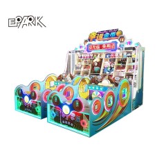 Indoor And Outdoor Approved Toss Coin Super Fun Amusement Park Carnival Booth Game Machine Equipment