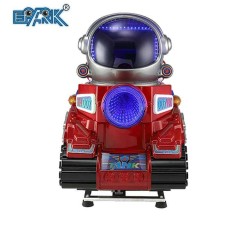 Design Kids Coin Operated Super Tank Mp5 Screen With Blowing Bubbles