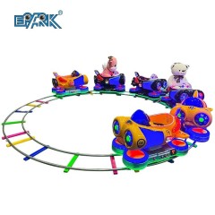 Amusement Park Rides Children Outdoor 6 Seats Kids Train Track Electric Train For Sale