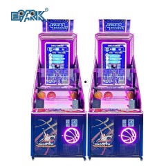 Coin Operated Foldable Street Basketball Arcade Game Machine Basketball Shooting Machine Basketball Training Machine