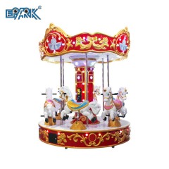 6 Seats Outdoor Rotating Carousel Kids Amusement Rides Mini Carousel