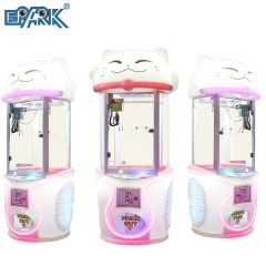 Amusement Park Entertainment Coin Pusher Cut Cat Arcade Doll Machine Crane Claw Machine For Kids