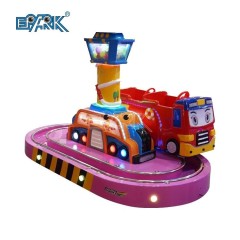 Coin Operated Track Carousel Electronic Rotation Train Go Round Carousel Game Machine