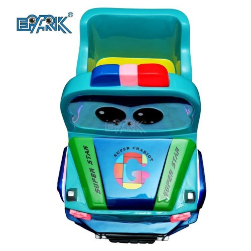 Cute design Big G Car Coin Operated Kiddie Ride Game With MP5 Screen