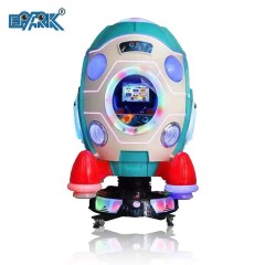 Indoor Coin Operated Kiddie Ride Mp5 Rocket Swing Car Game Machine With MP5