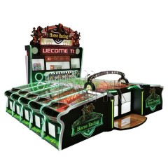 National Horse Racing 10 players Net Red Edition Carnival Booth Game Coin Operated game machine for sale