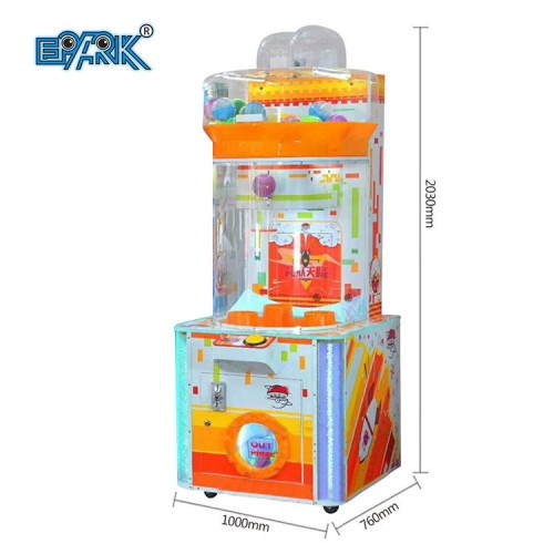 Coin Operated Big Capsule Game Machine Attractive Crazy Capsule Toy Vending Machine