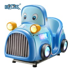 Kids Fun Rides Design Cute Cartoon Swing Car Machine Coin Operated Fiberglass Kiddie Rides