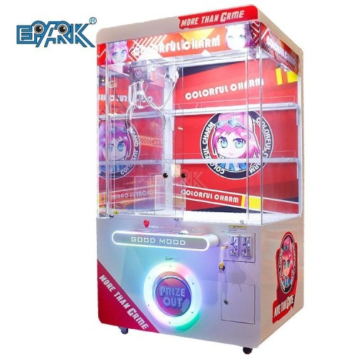 Mini Big Fun Stuffed Plush Toys Crane Claw Machine Arcade Indoor Games Coin Operated Gift Prize Vending Catch Toy Machine