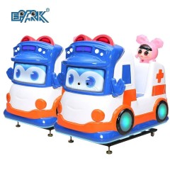 Cartoon Car Coin Operated Kiddie Rides Swing Car Arcade Kids Ride On Car Game Machine For Sale