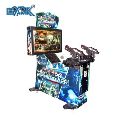 Flashing Lights Gun Shooting Arcade Video Game Machine