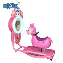 Shopping Mall Coin Operated Kiddie Swing Car Ride On Toy Horse For Kids