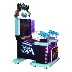 kids aliens extermination 2 players children Coin operated shooting simulation game machine for sale