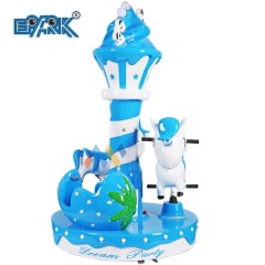 Amusement Equipment Children Ride Carousel Small Carousel 3 Players Carousel Horse